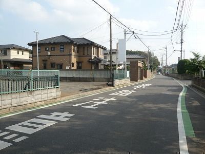 前面道路