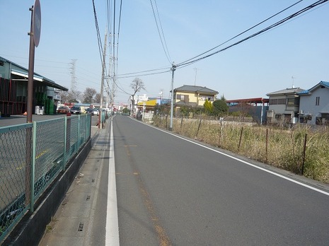 前面道路