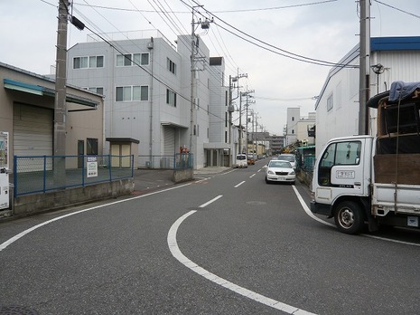 前面道路