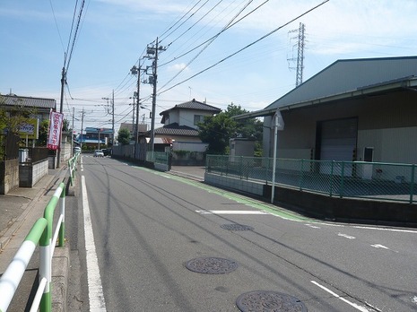 前面道路