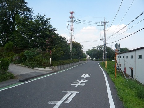 北側道路