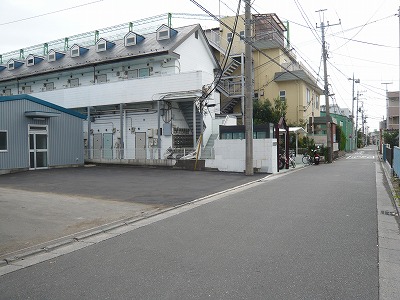 前面道路