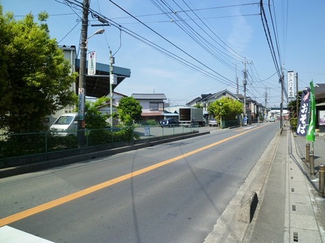 前面道路　宮戸橋通り