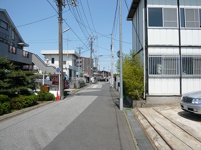 西側道路　幅員5.8ｍ