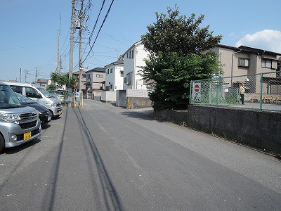 北側道路