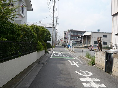 前面道路