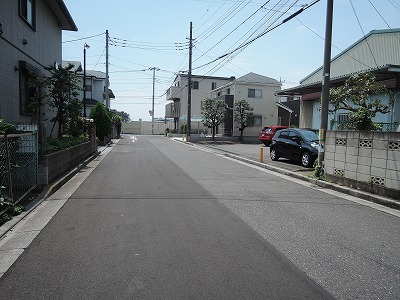 前面道路