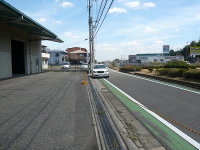 前面道路