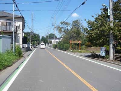 前面道路　十四軒通り