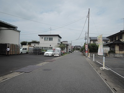 前面道路