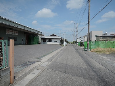 前面道路