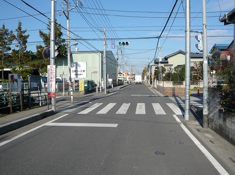 前面道路