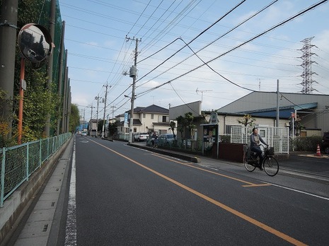 前面道路