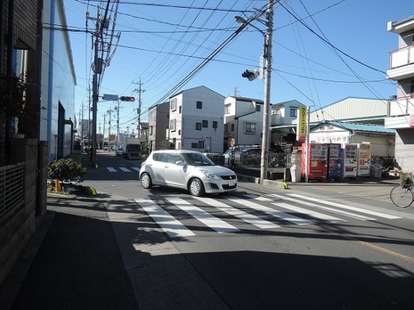 前面道路　宮戸橋通り