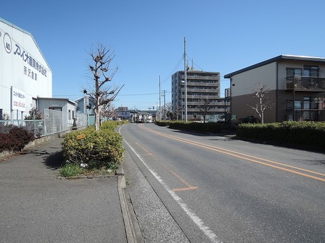 前面道路（和田遺跡通り）