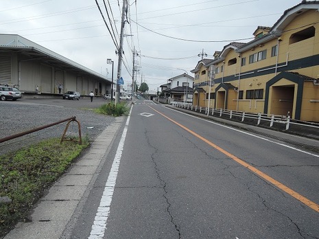 前面道路