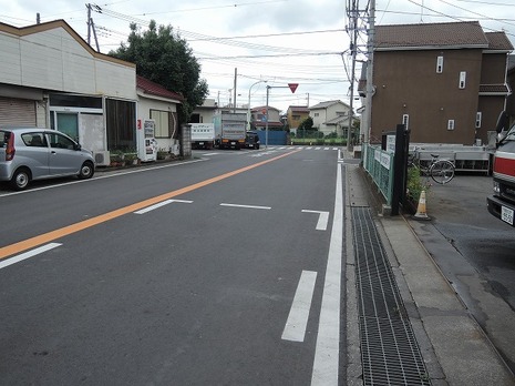 前面道路