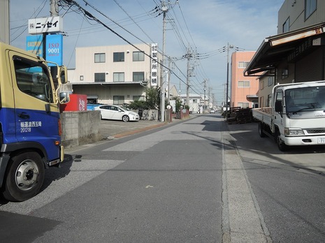 前面道路