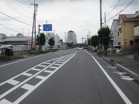 前面道路