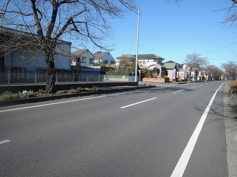 前面道路