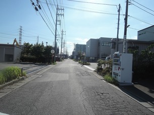 前面道路