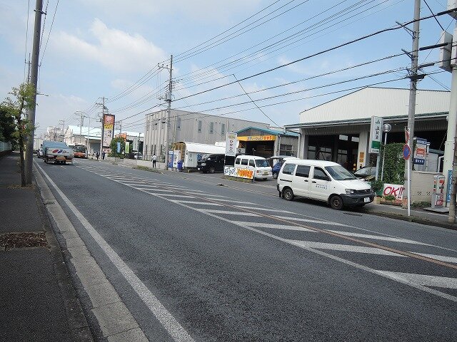 前面道路　県道草加流山線