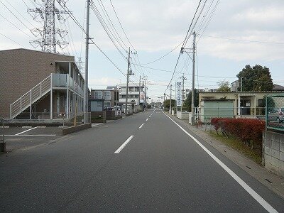 前面道路