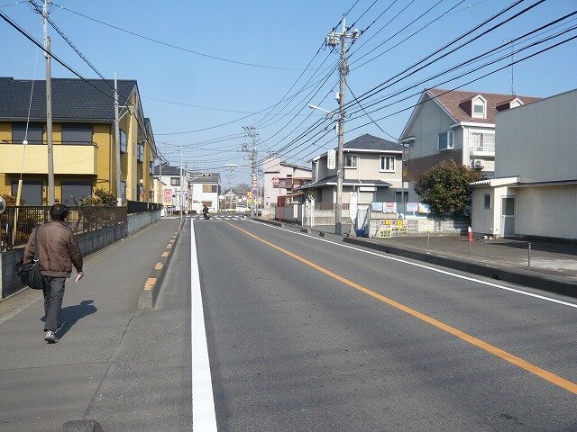 北側前面道路　出戸橋通り